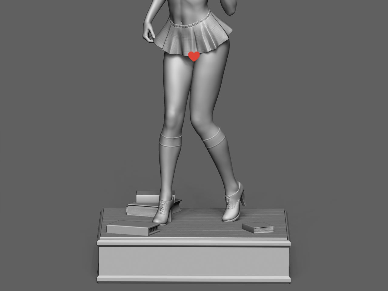 Riley Reid NSFW 3D print model_36