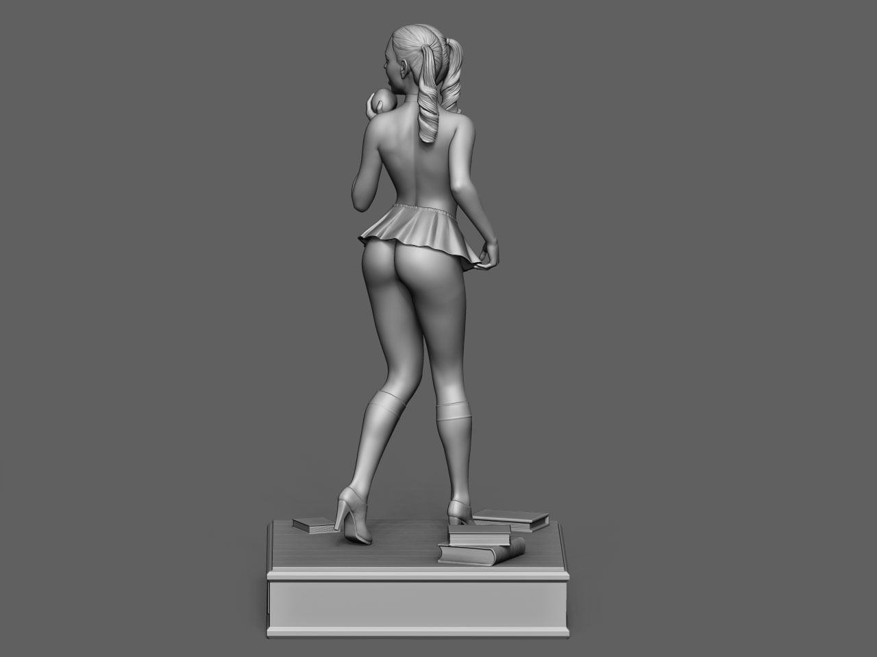 Riley Reid NSFW 3D print model_5