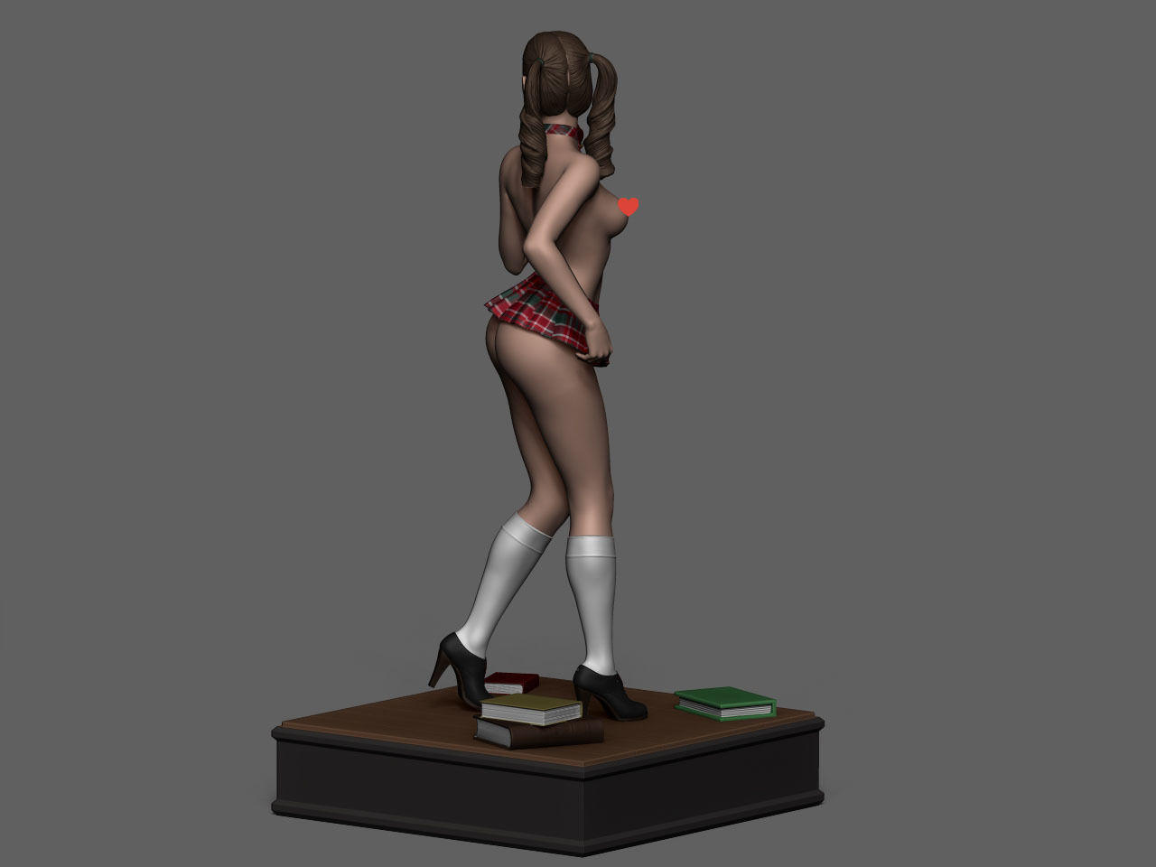 Riley Reid NSFW 3D print model_6