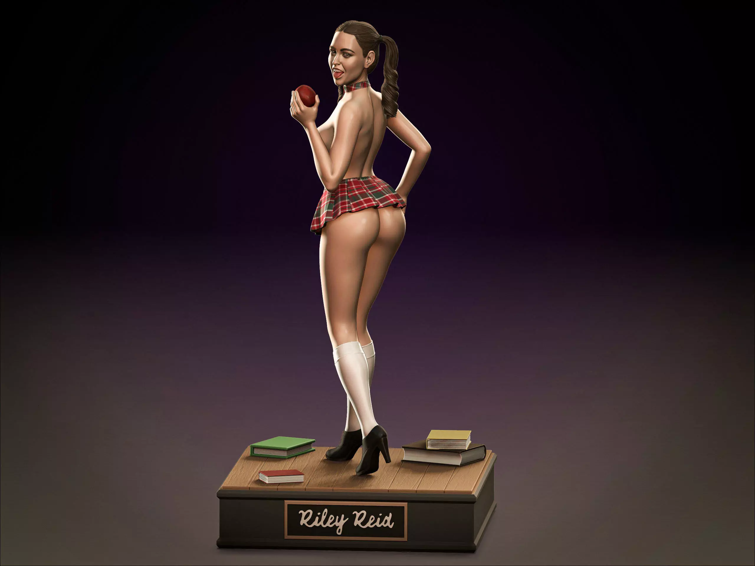 Riley Reid NSFW 3D print model_0