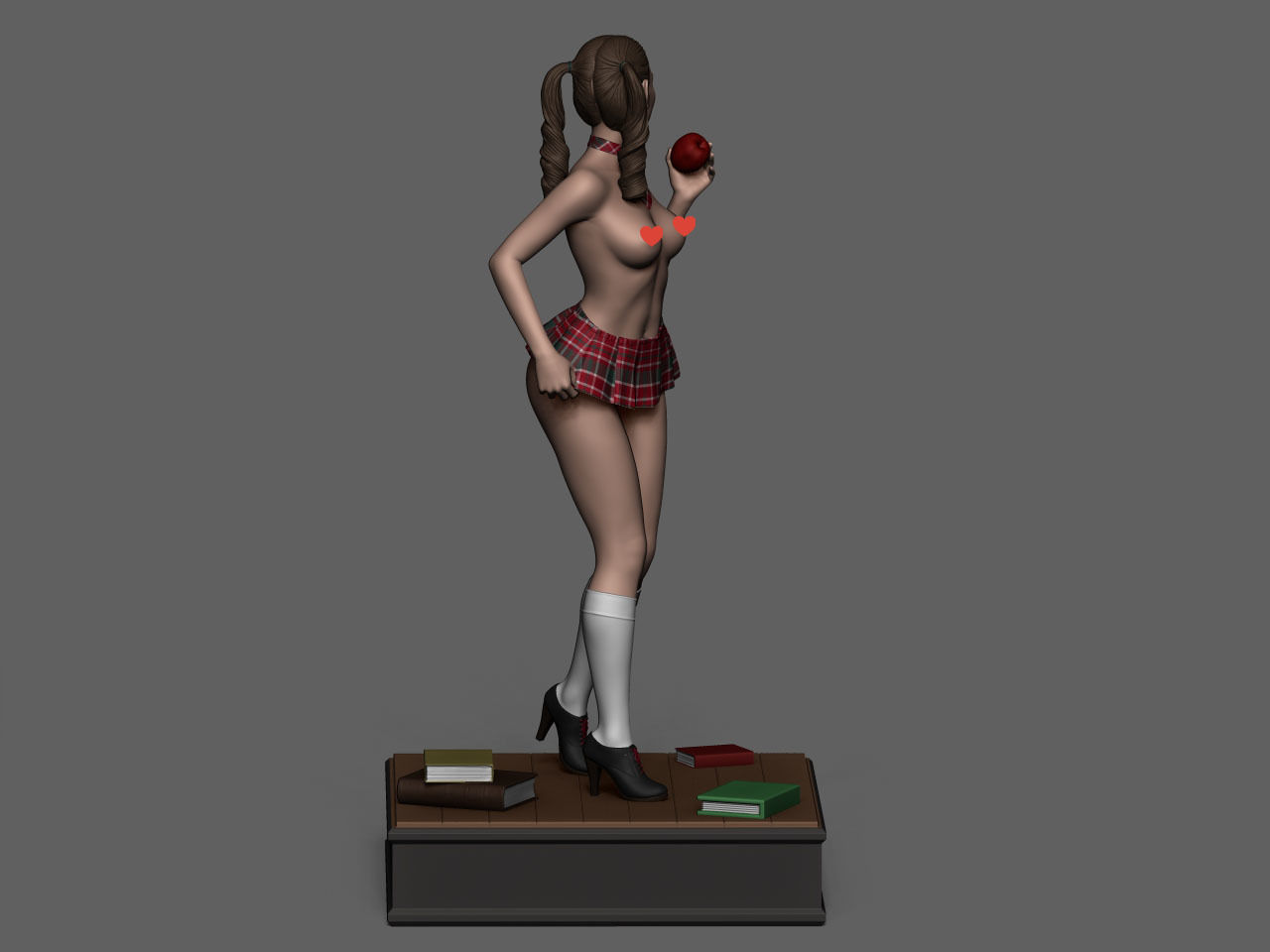 Riley Reid NSFW 3D print model_8