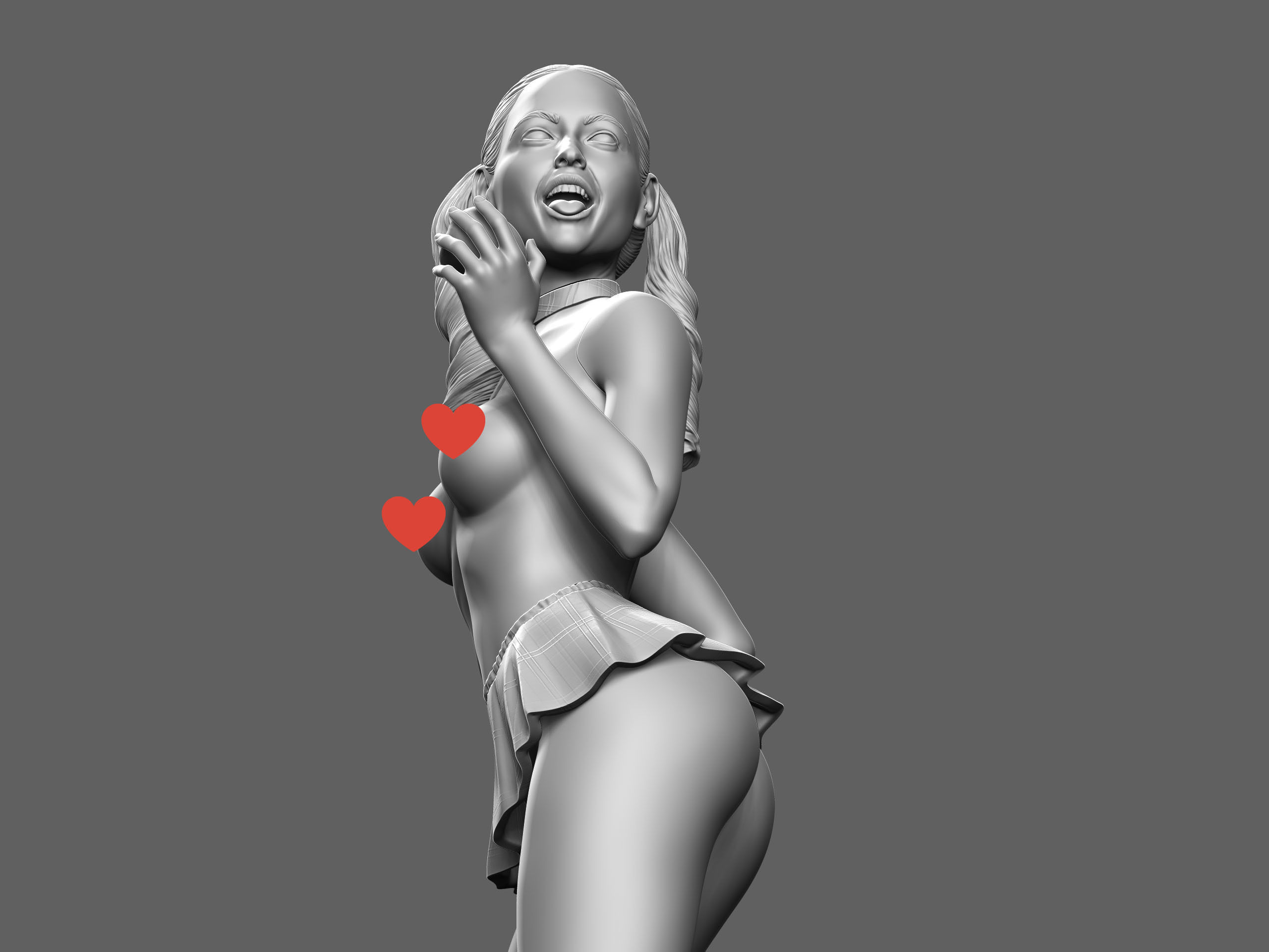 Riley Reid NSFW 3D print model_57