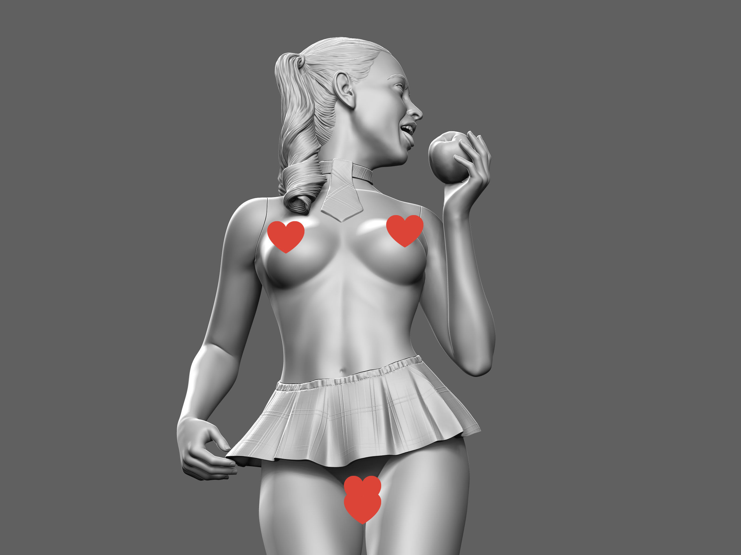 Riley Reid NSFW 3D print model_55