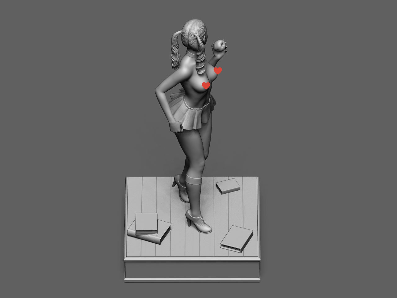 Riley Reid NSFW 3D print model_48