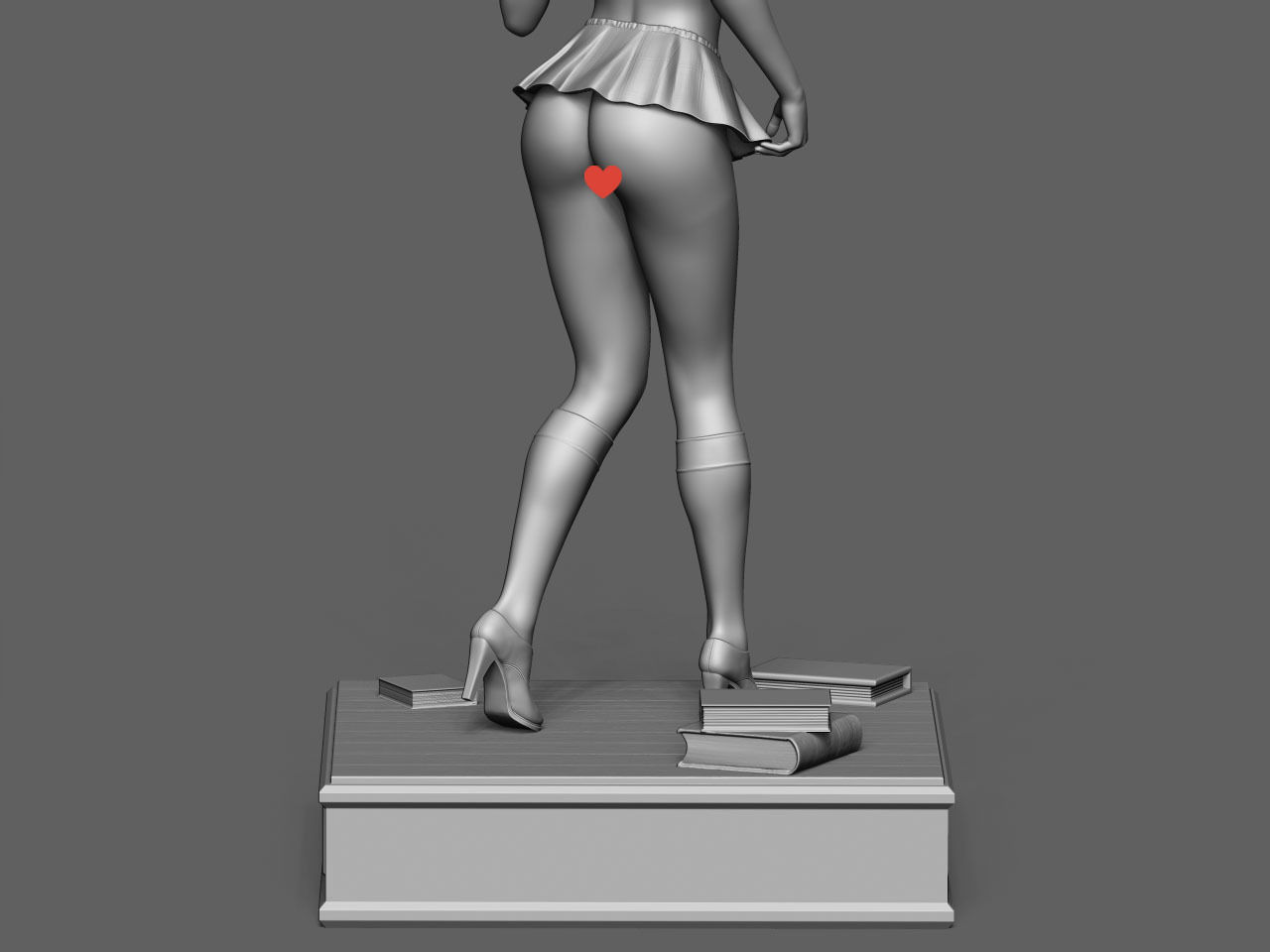 Riley Reid NSFW 3D print model_28