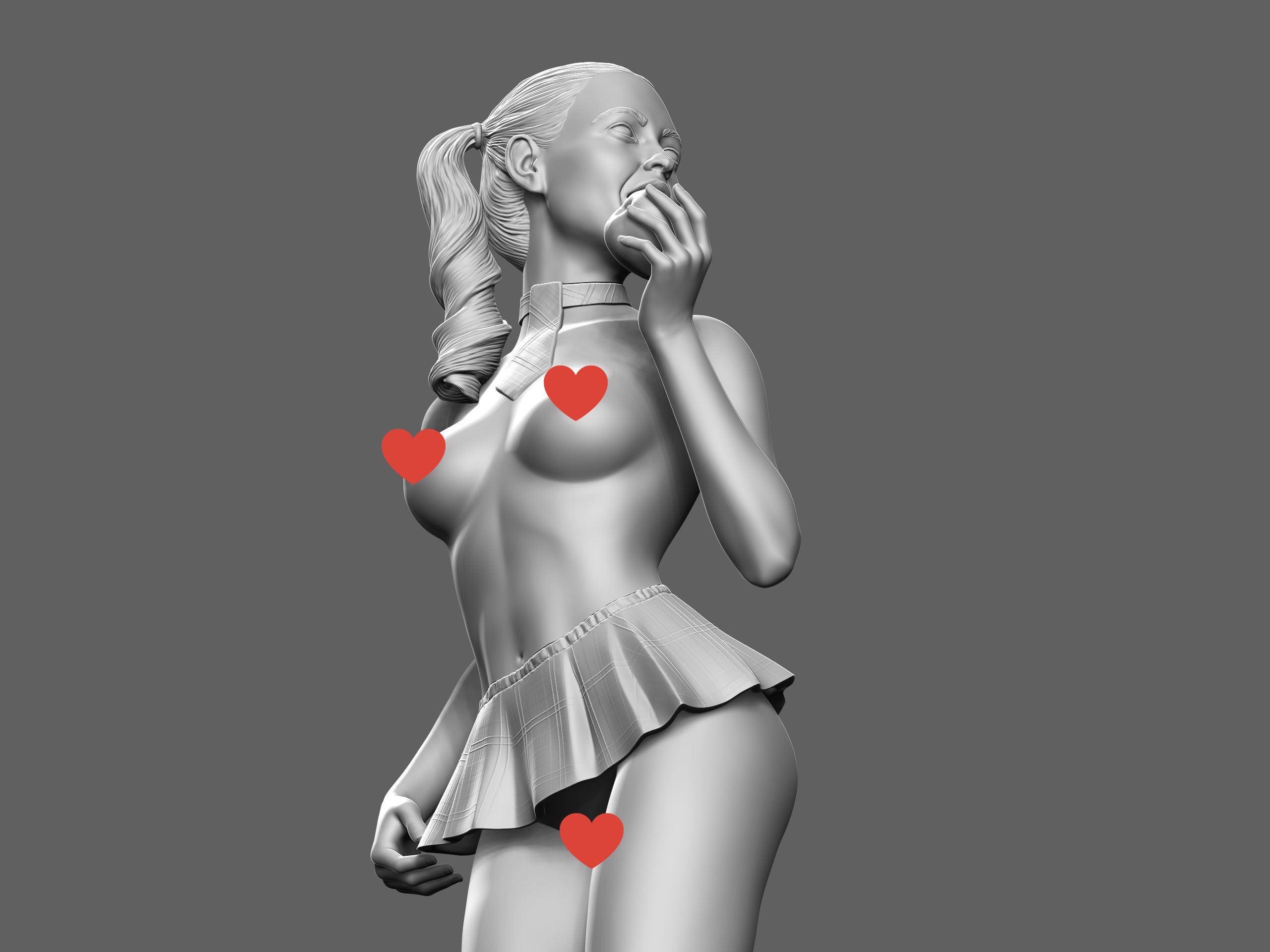 Riley Reid NSFW 3D print model_56