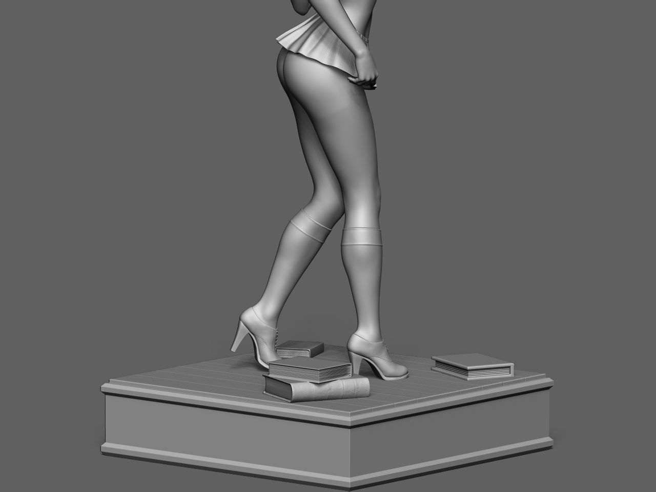 Riley Reid NSFW 3D print model_30