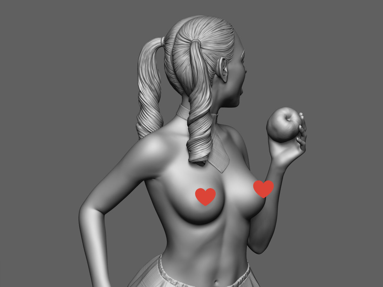 Riley Reid NSFW 3D print model_20