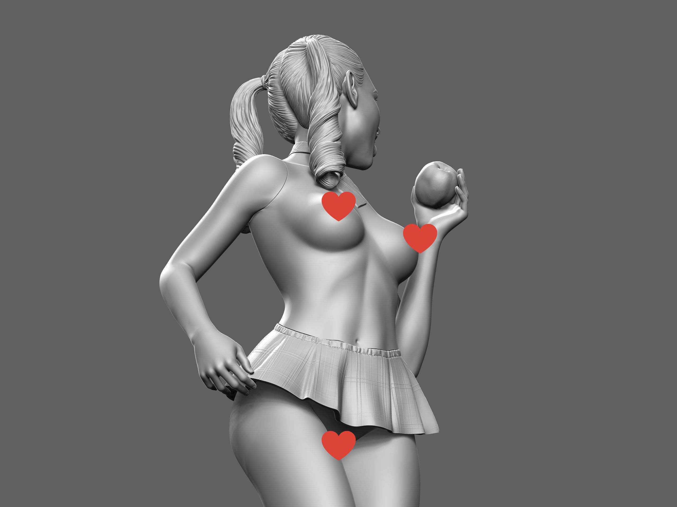 Riley Reid NSFW 3D print model_62