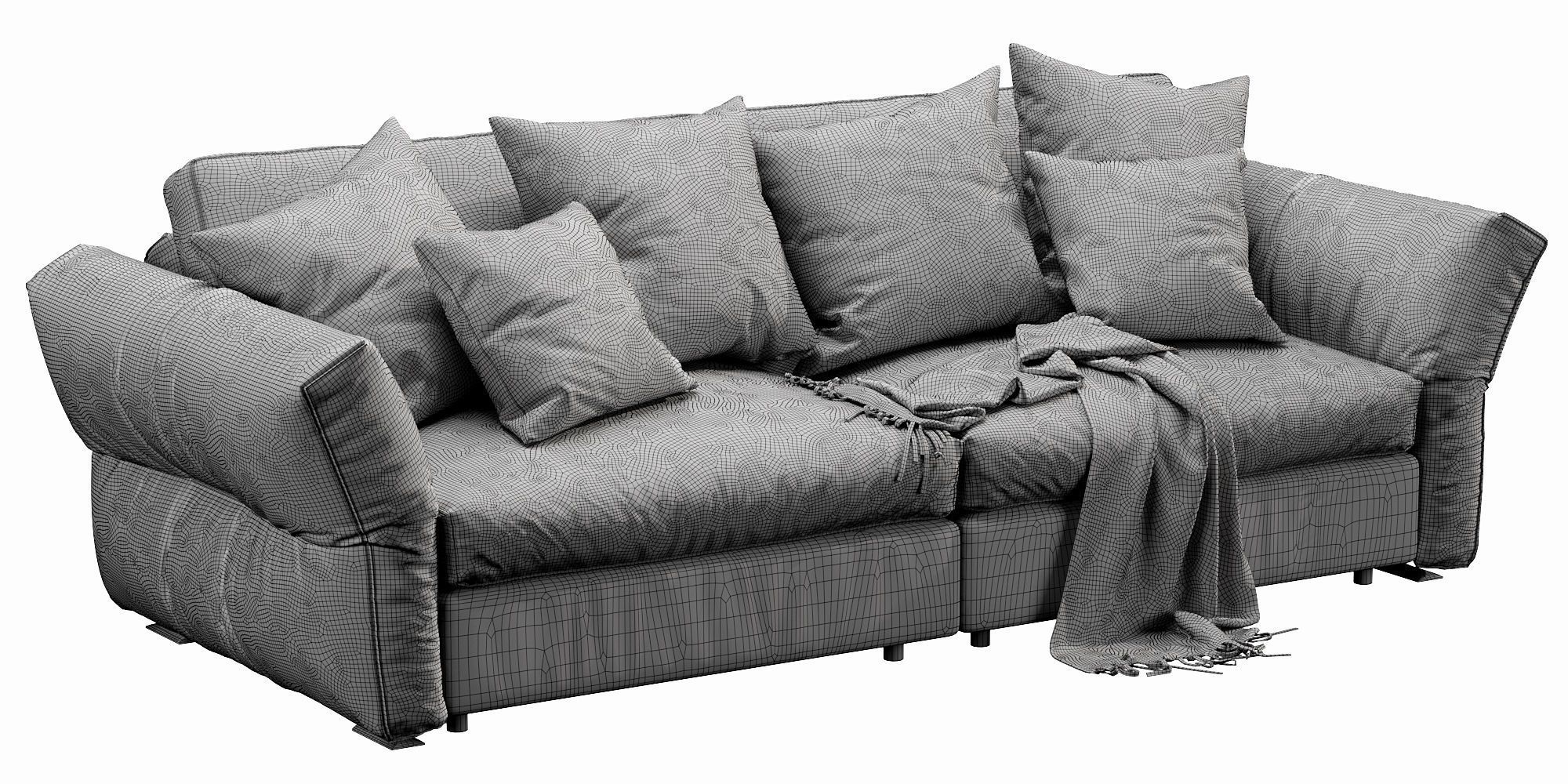 Flexform newbridge 3D model_7