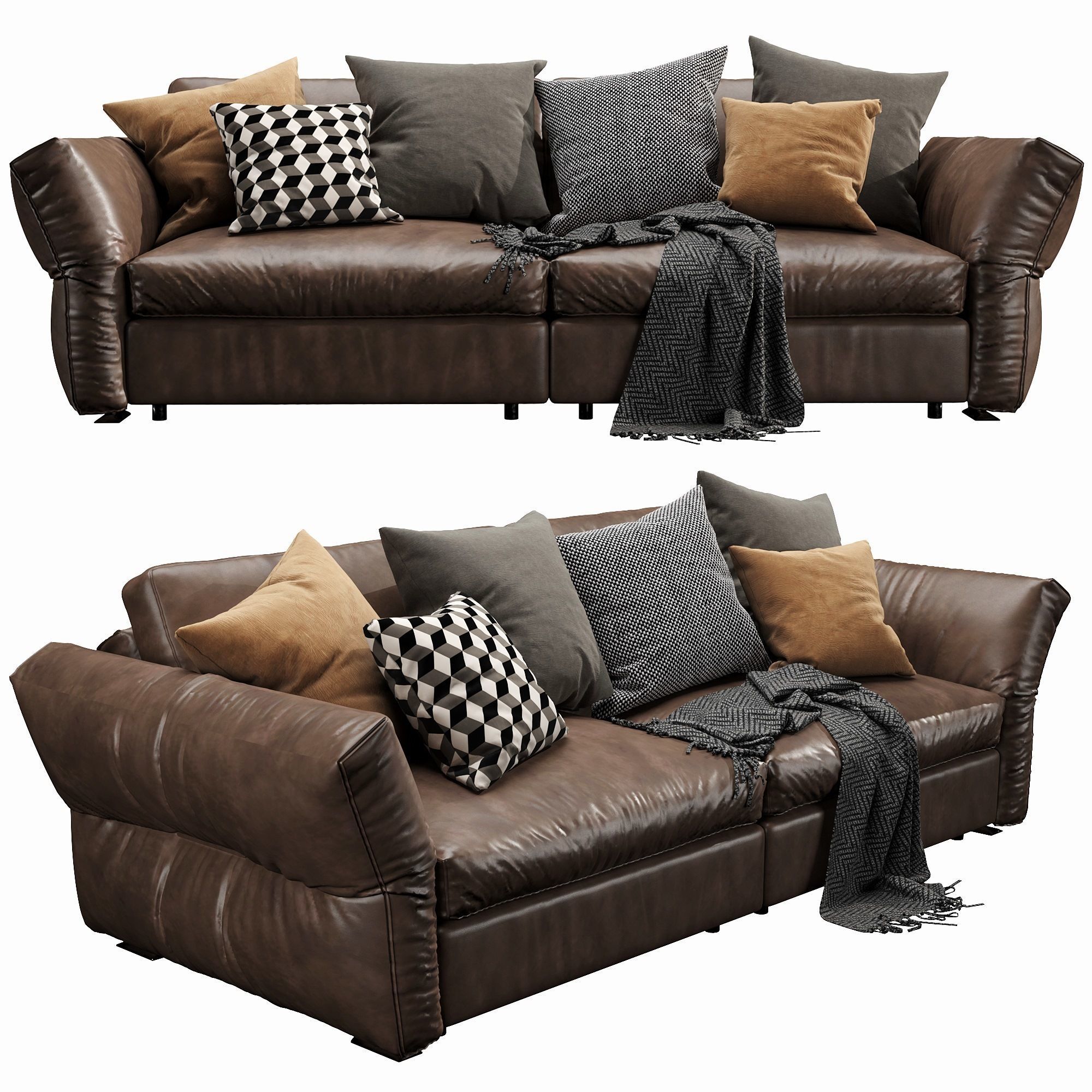 Flexform newbridge 3D model_1