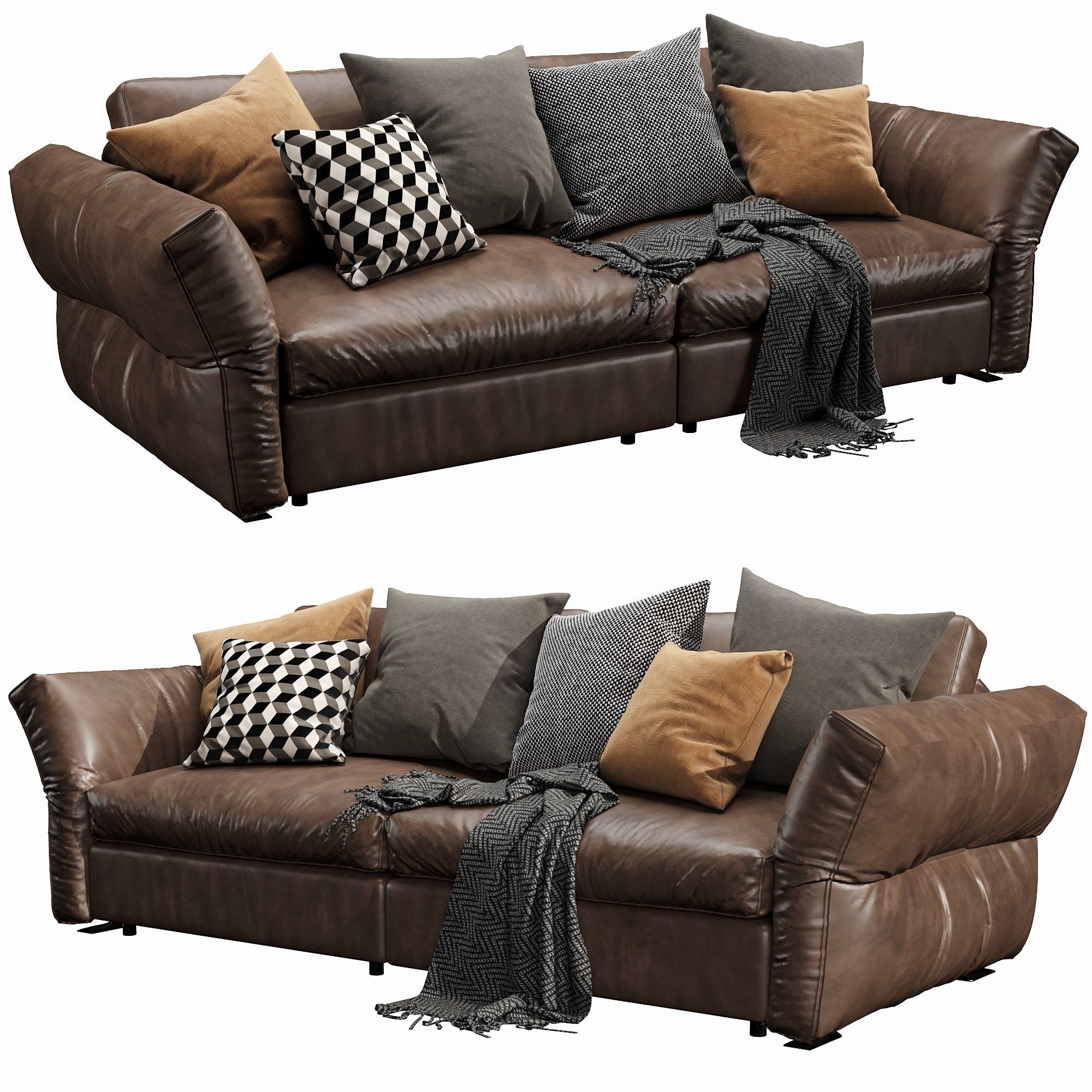 Flexform newbridge 3D model_2