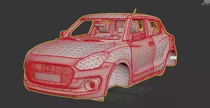 New Maruti Suzuki Swift 3D model