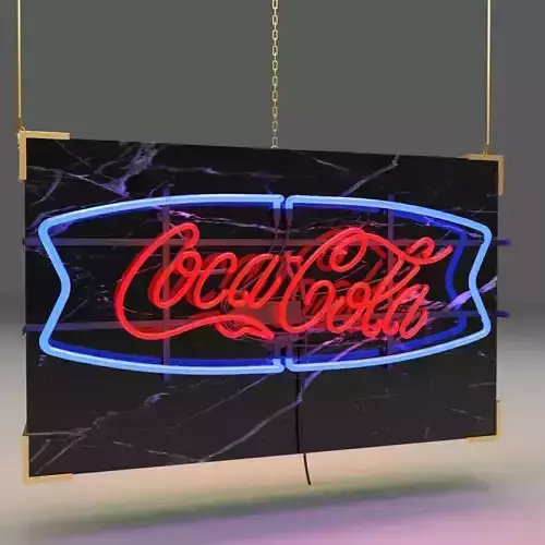 Neon sign 3D model