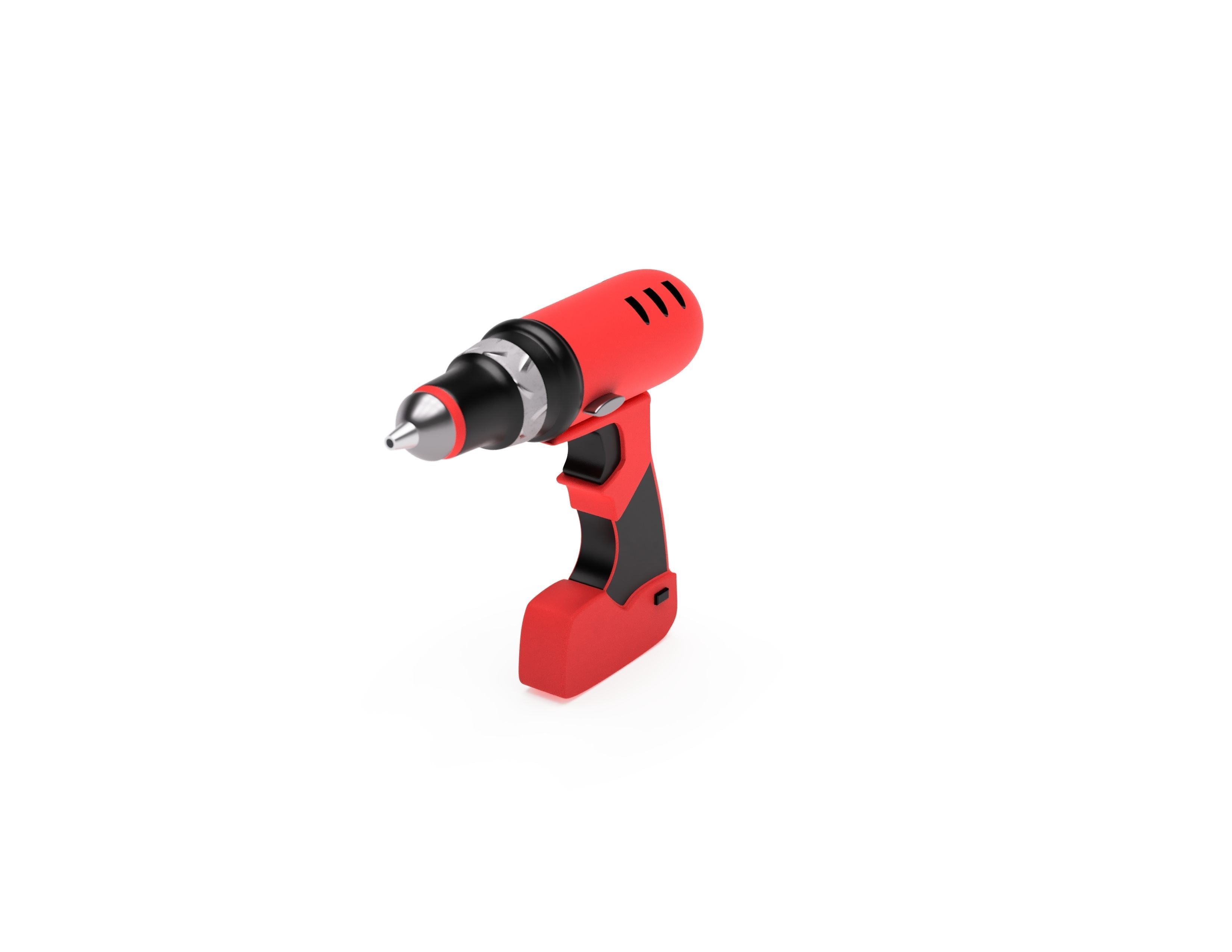 Drilling Machine 3D model_2