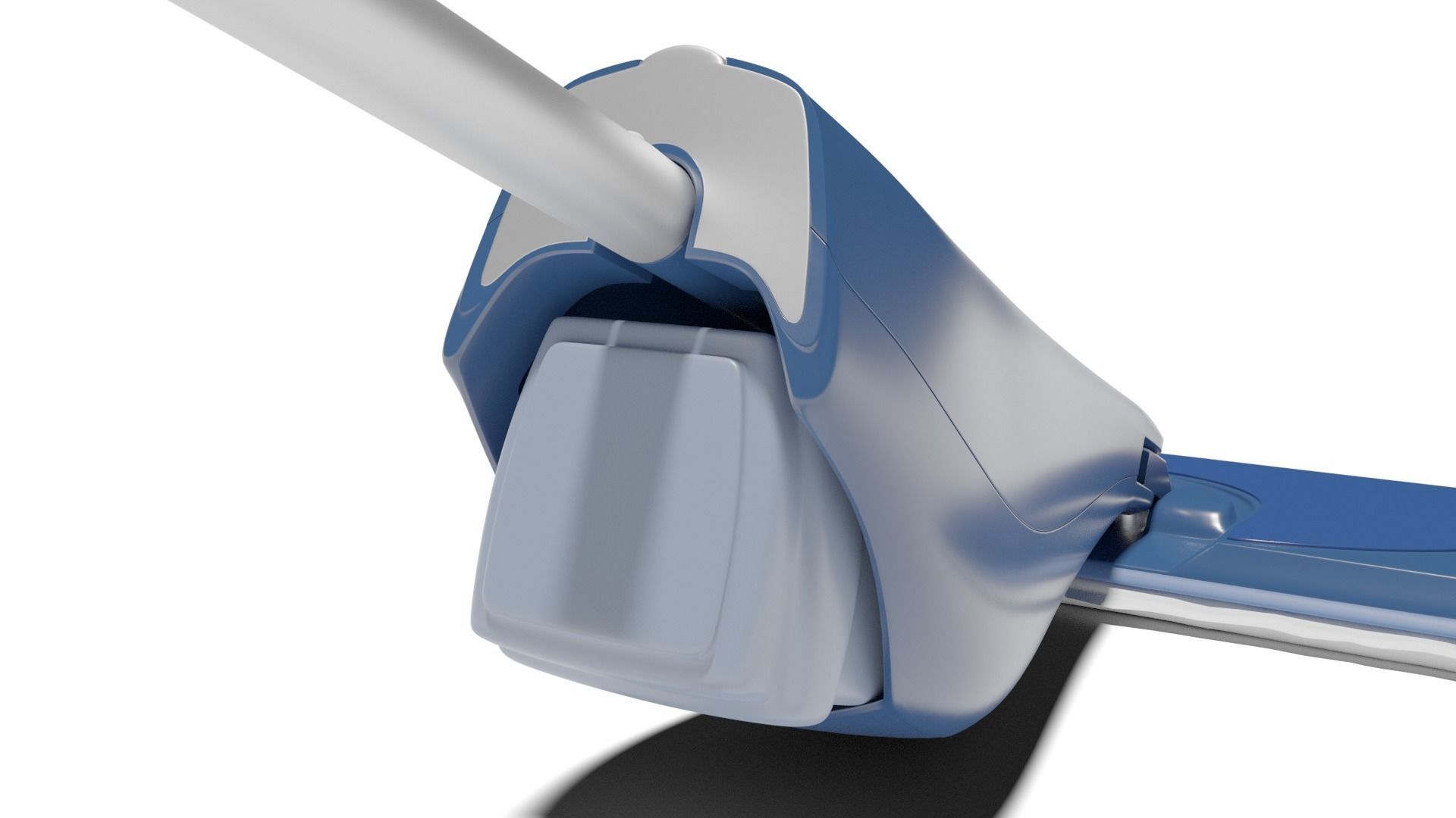 Hard floor mop High Poly Low Poly Low-poly 3D model_7