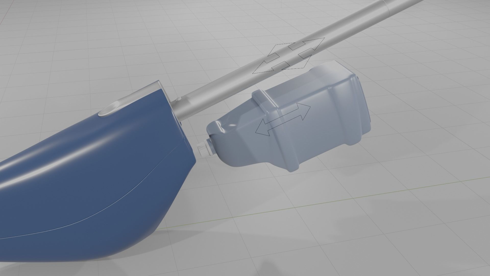 Hard floor mop High Poly Low Poly Low-poly 3D model_18