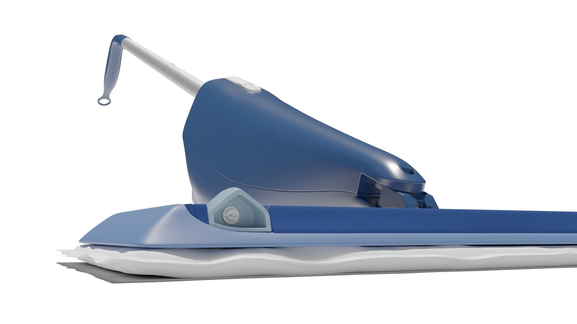 Hard floor mop High Poly Low Poly Low-poly 3D model_5