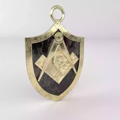 Masonic pendant 18