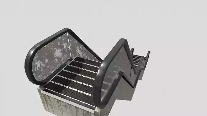 well modeled pbr Escalator