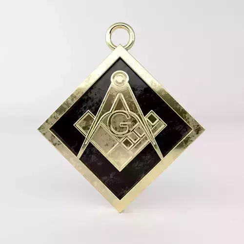 Masonic pendant 18