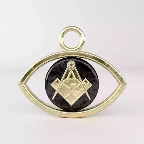Masonic pendant 19