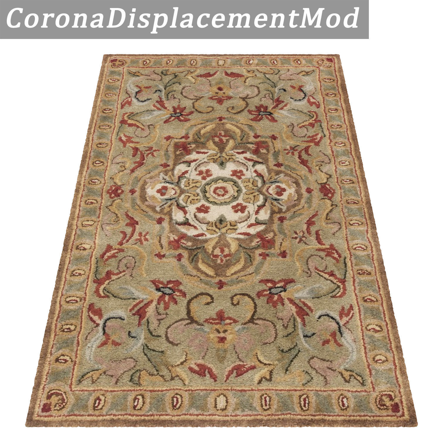Rug Set 2392 3D model_4