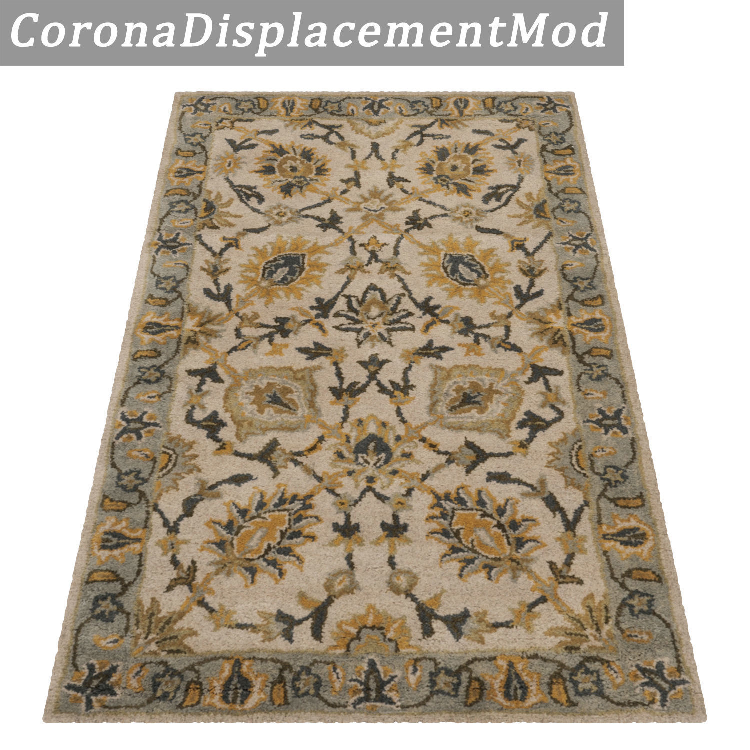 Rug Set 2393 3D model_4