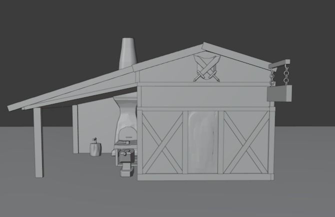  Smithy or Forge 3D print model_3