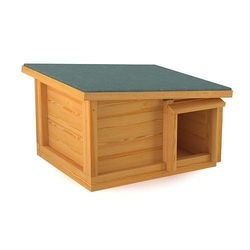 Hedgehog House 3D model