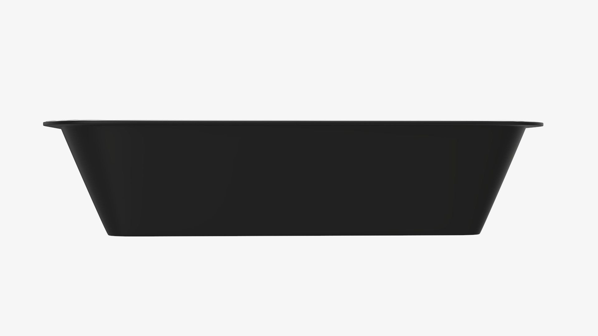 Plastic food container tray box with foil mockup 03 3D model_3