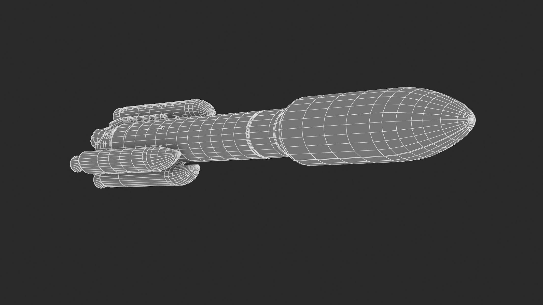 Atlas V 541 Mars Curiosity Rover Mission  3D model_13