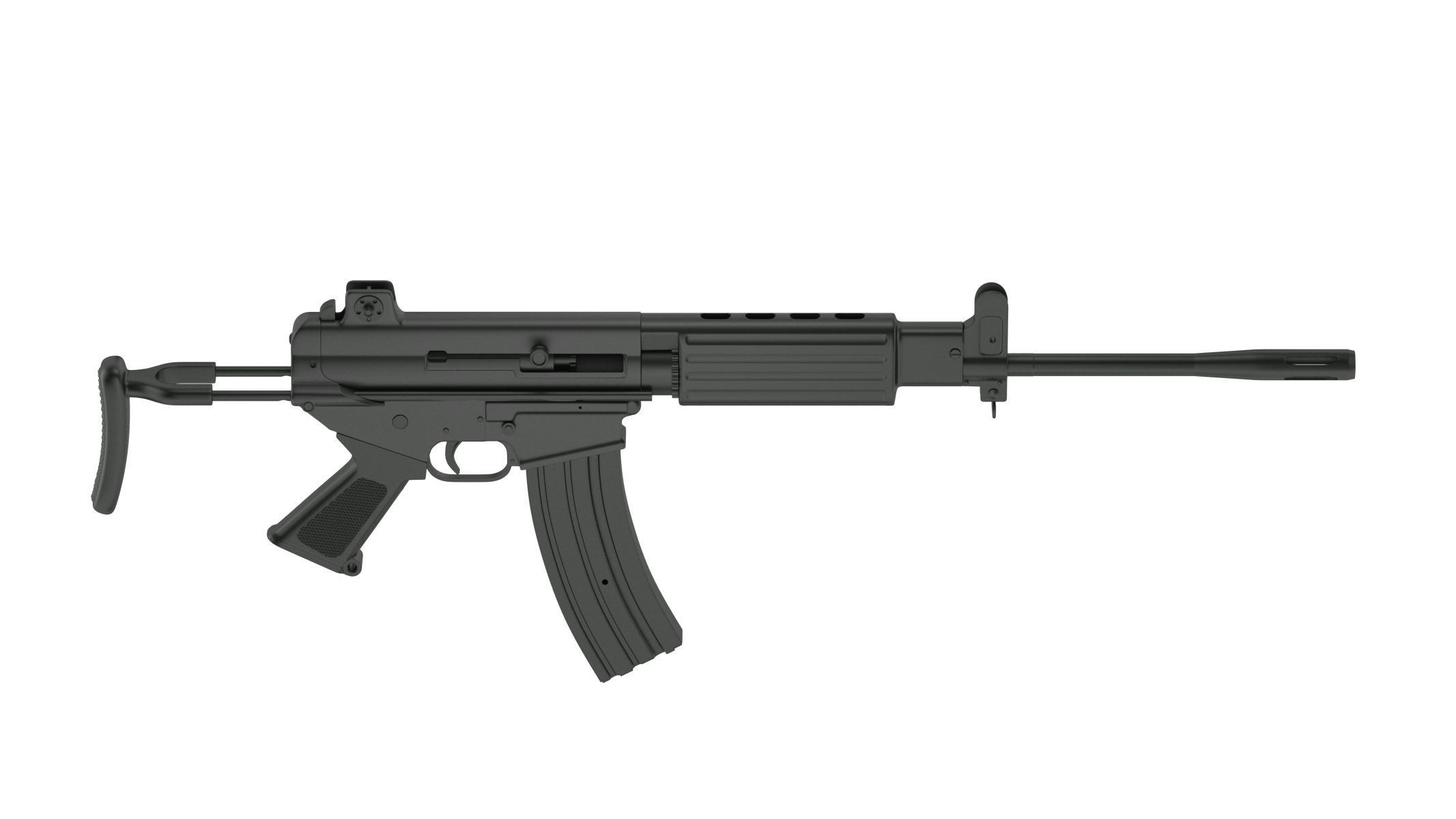 Daewoo Precision Industries K1 3D model_8