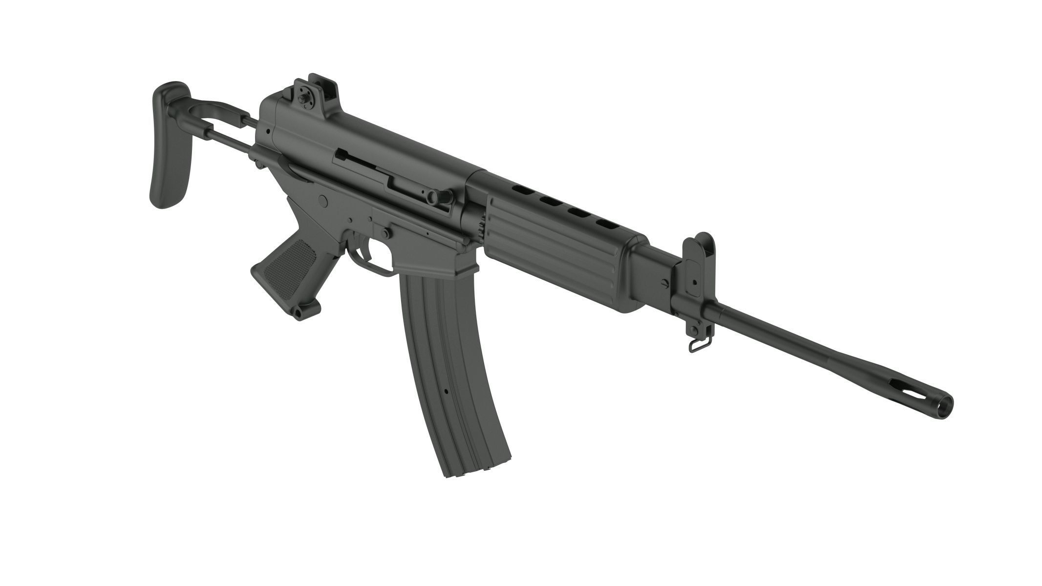 Daewoo Precision Industries K1 3D model_6