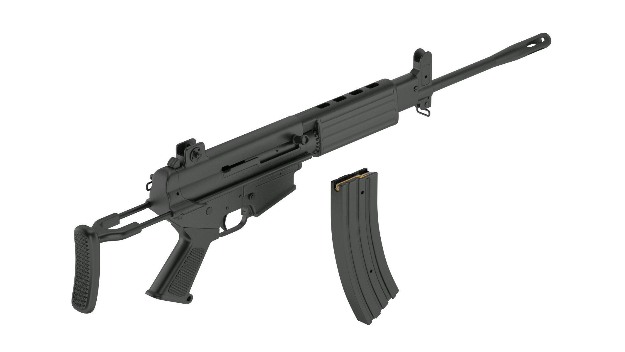 Daewoo Precision Industries K1 3D model_1