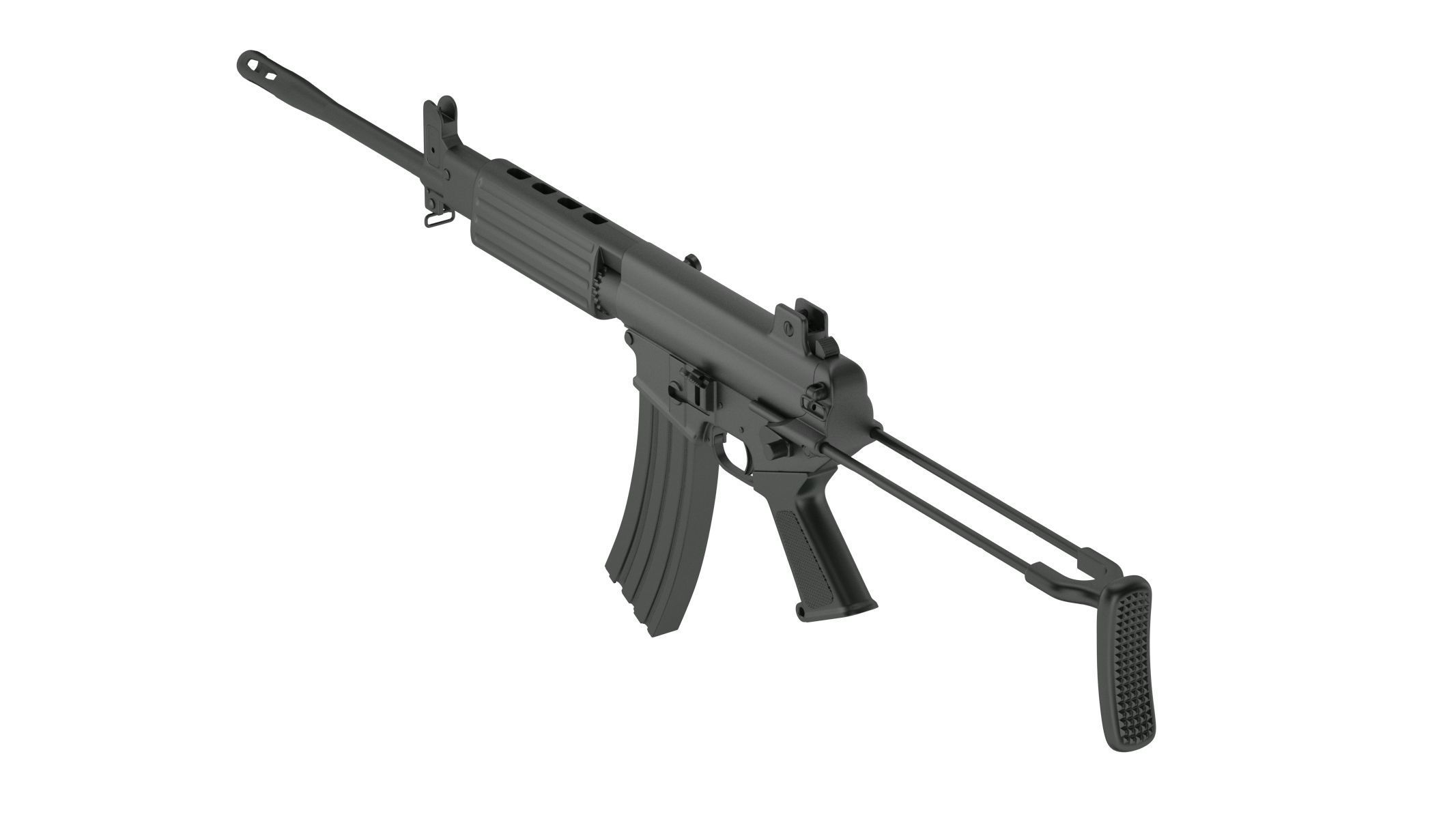 Daewoo Precision Industries K1 3D model_3