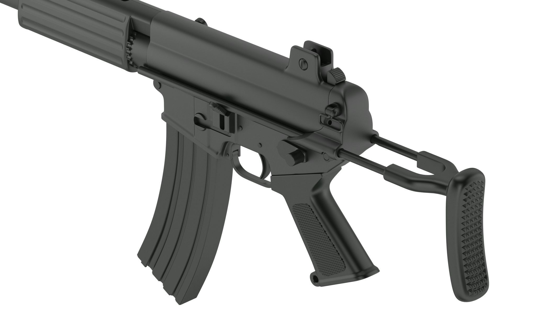 Daewoo Precision Industries K1 3D model_10