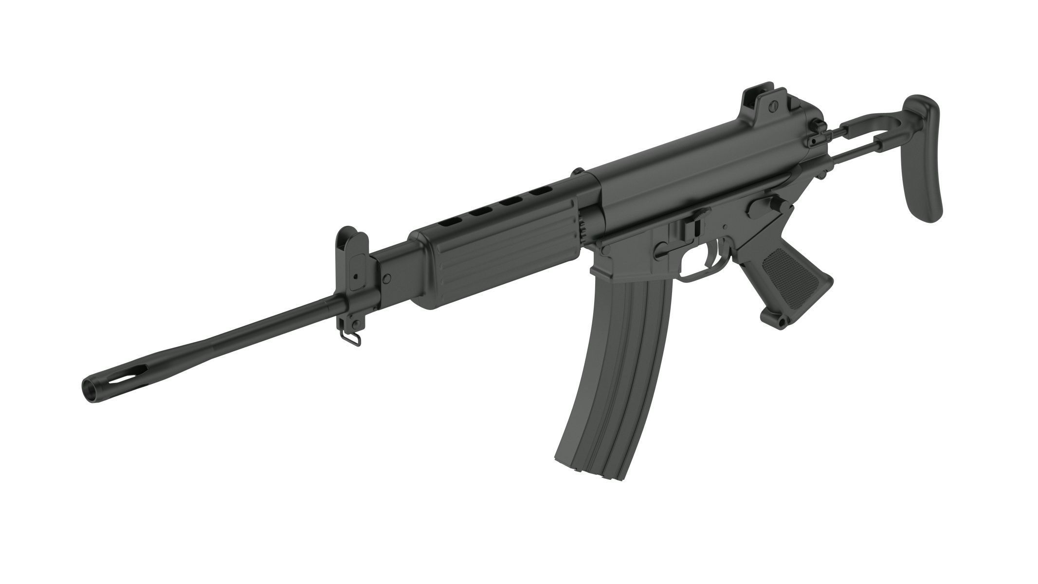 Daewoo Precision Industries K1 3D model_5