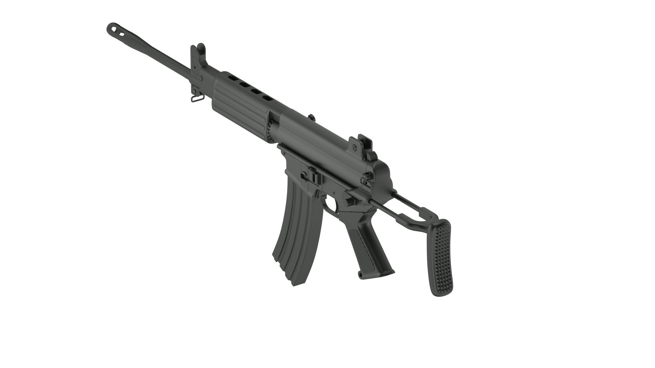 Daewoo Precision Industries K1 3D model_2