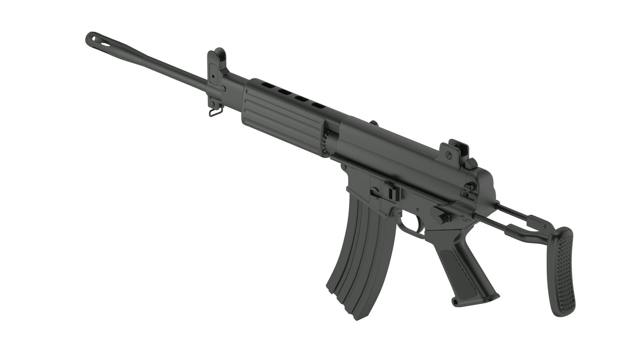 Daewoo Precision Industries K1 3D model_4