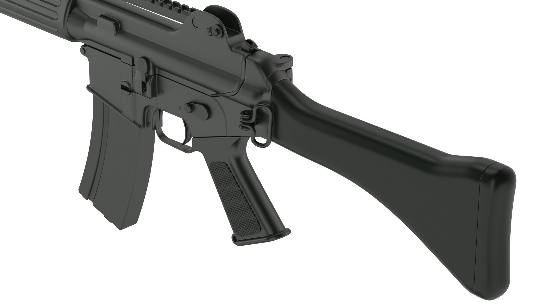 Daewoo Precision Industries K2 3D model_6