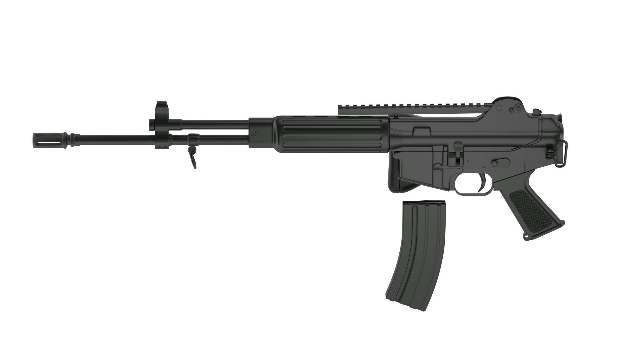 Daewoo Precision Industries K2 3D model_11