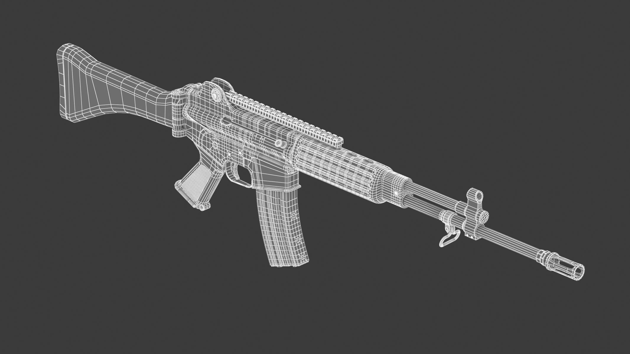 Daewoo Precision Industries K2 3D model_13