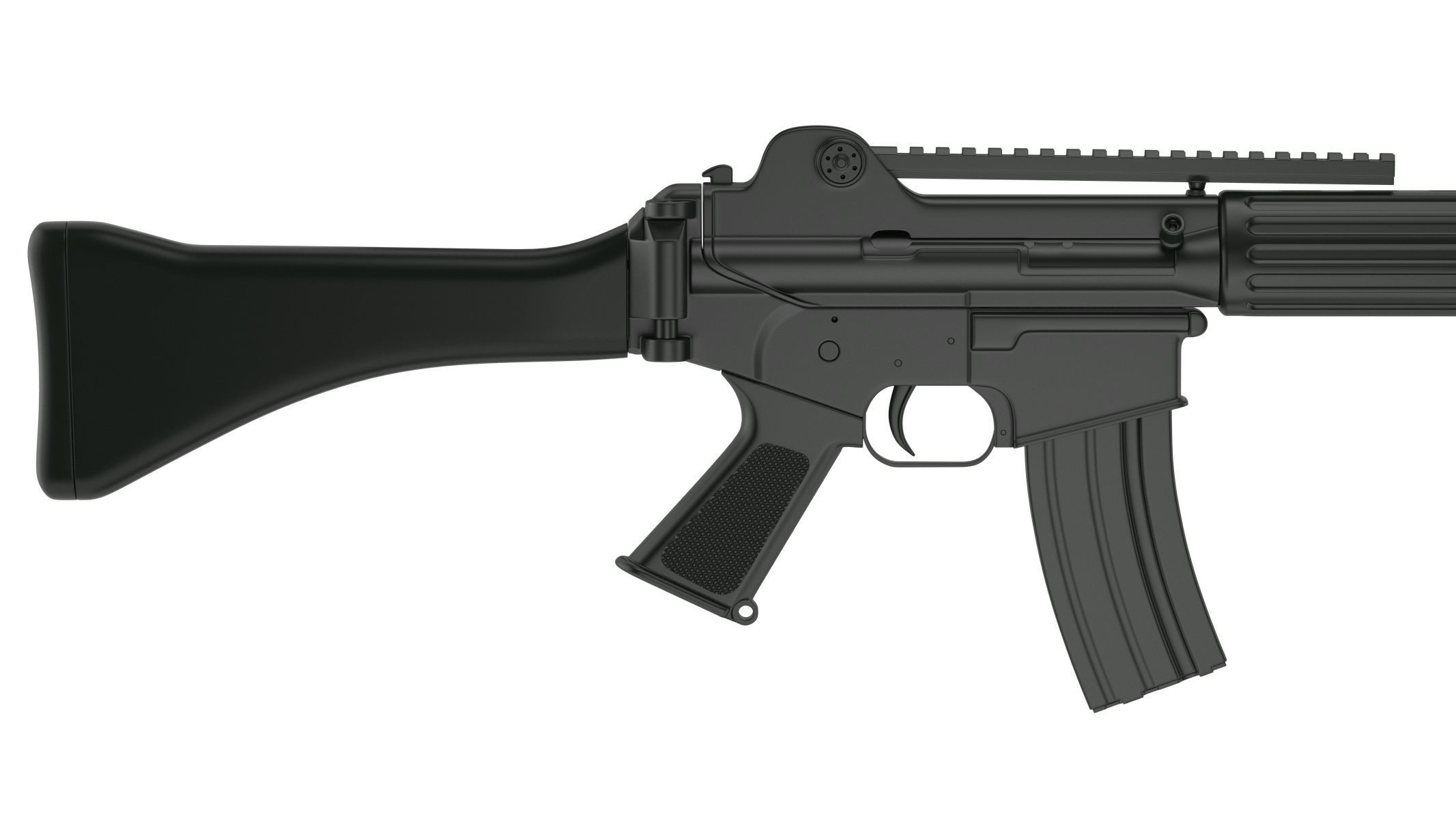 Daewoo Precision Industries K2 3D model_9