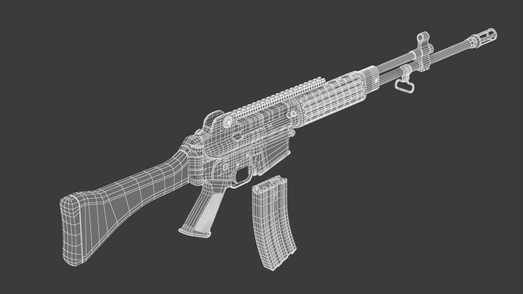 Daewoo Precision Industries K2 3D model_20