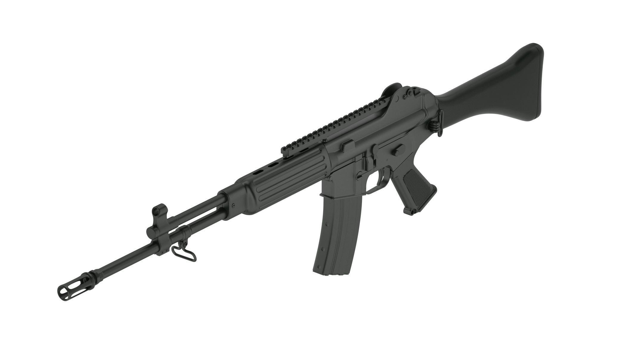 Daewoo Precision Industries K2 3D model_2