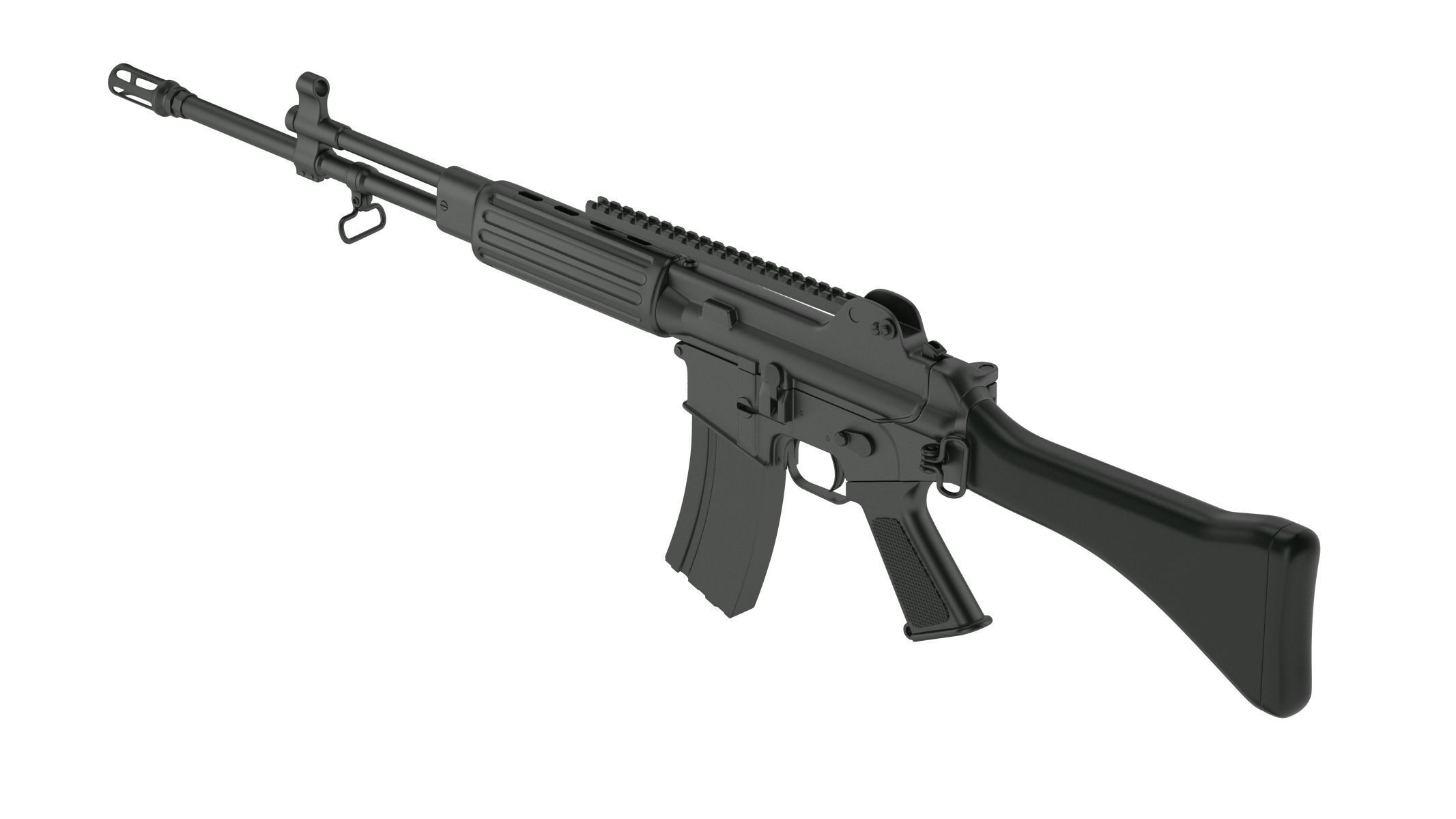 Daewoo Precision Industries K2 3D model_1