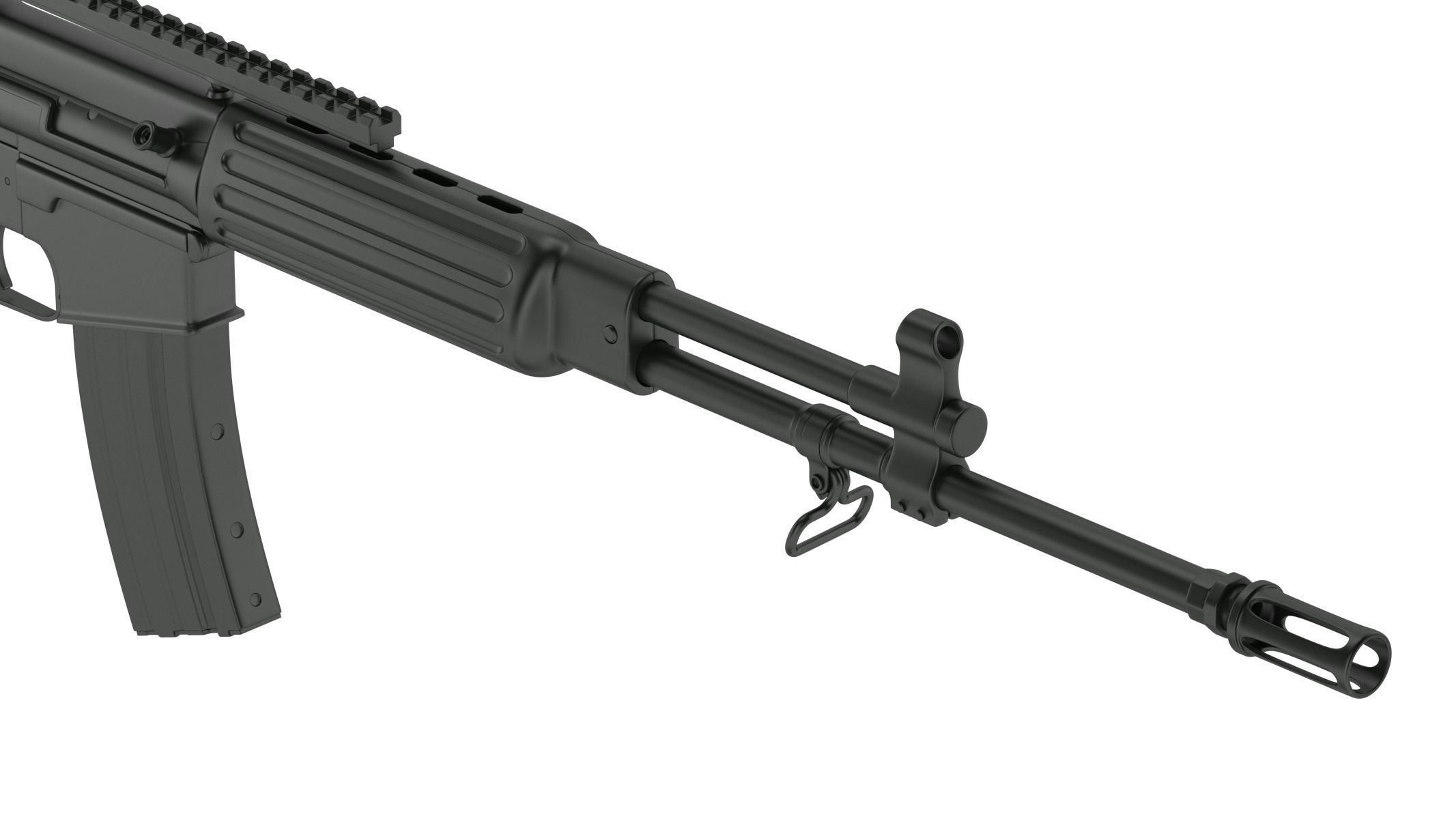 Daewoo Precision Industries K2 3D model_8