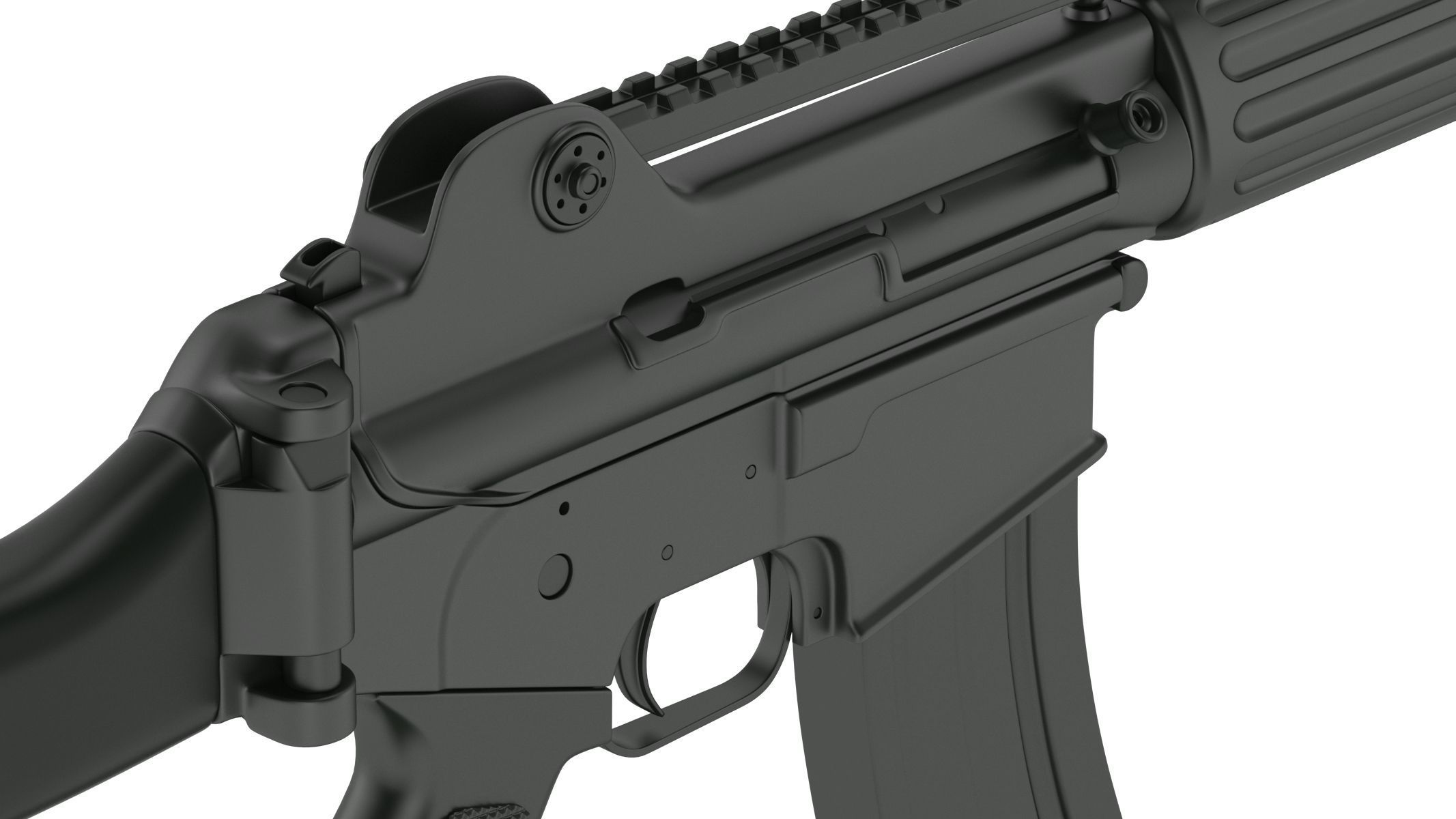 Daewoo Precision Industries K2 3D model_5