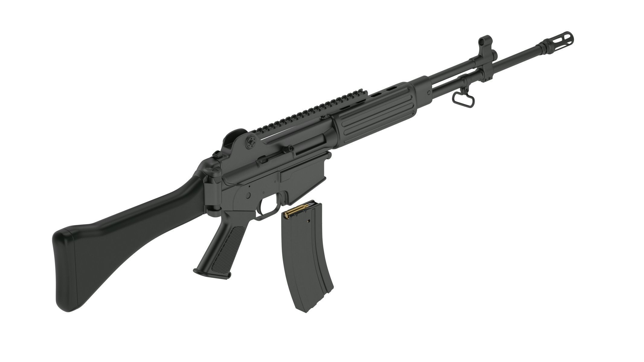 Daewoo Precision Industries K2 3D model_10